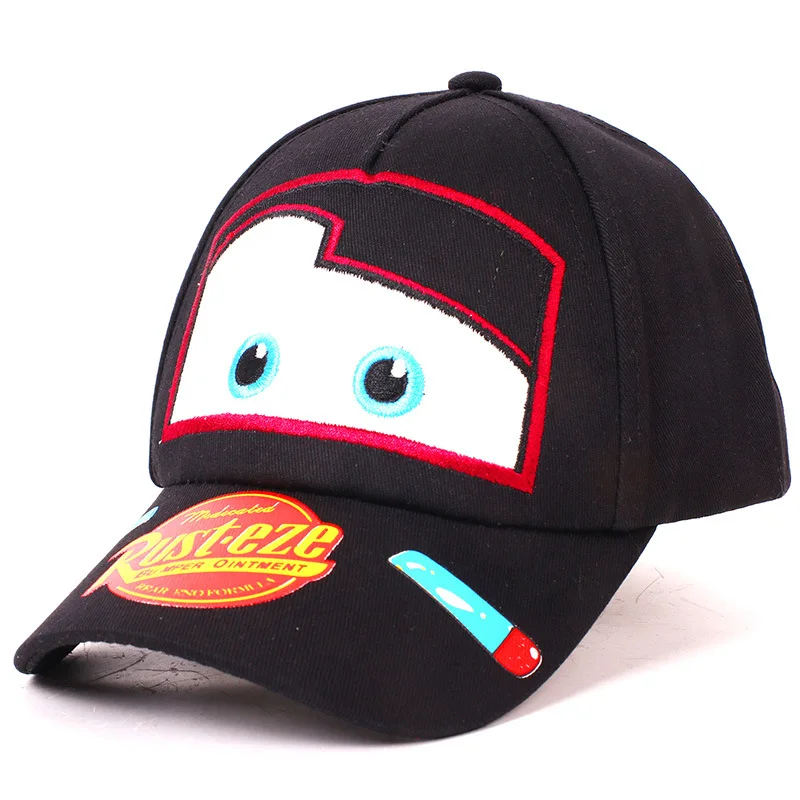 Boy Girl Baseball Cap Spring Summer Children Cute Hat Cartoon Pixar Cars Lightning McQueen 95 Kids Popular Hip Hop Snapback
