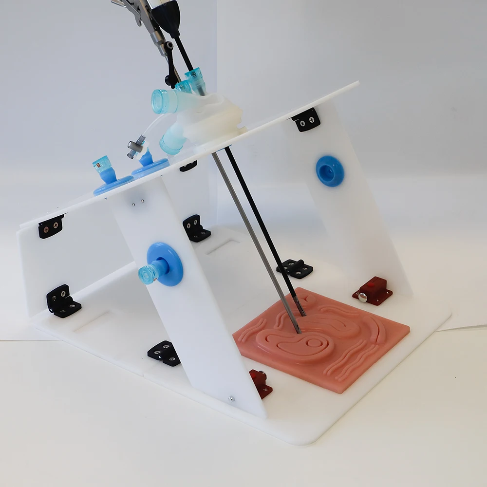 low price Full Set Laparoscopic Surgical Instrument Simulators with Training Laparoscopy Tools