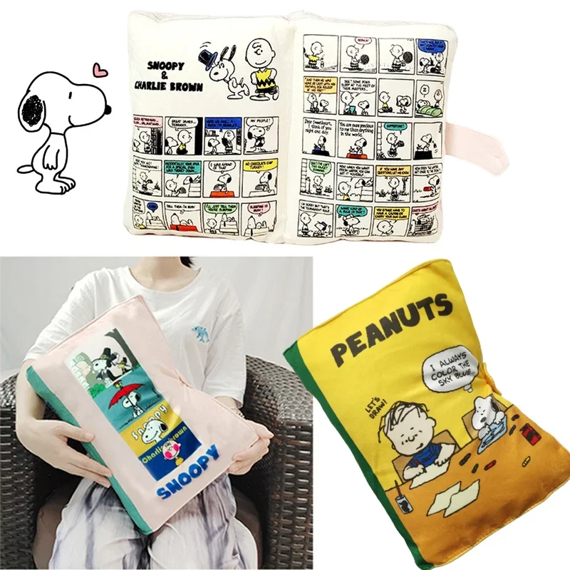 

Snoopy Cushion Personalized Room Decor Pillow Office Women Nap Pillow Home Sofa Mat Kids Bedroom Seat Pillow Lumbar Pillowcase
