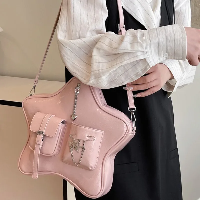 Ke Hao Ethnic Style Tote Bag New Star Closed Large Capacity Backpack Trendy Lightweight Backpack Exquisite Leisure Personality