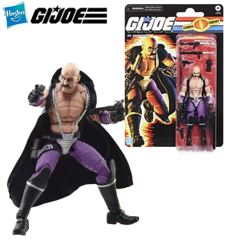 

Новый оригинальный Hasbro G.I. Joe Classified Series Vintage Card Cobra G0956 Dr. Mindbender Enemy Сборная модель игрушки Фигурка