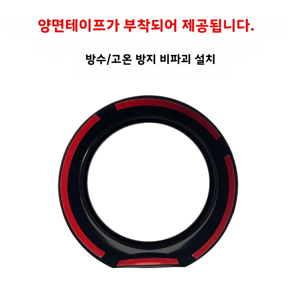 Gloss Black Interior Front Tachometer Cover Sticker  For Mini Cooper R50 R52 R53 Car-Styling Auto Interior Accessories