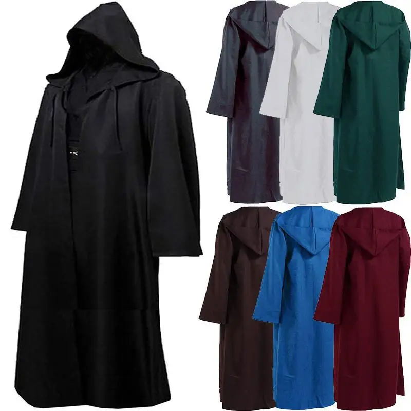 

loween Bla Robe Samurai Cosplay Death Terror Devil Robe Cape Parent-Child Performance Costume