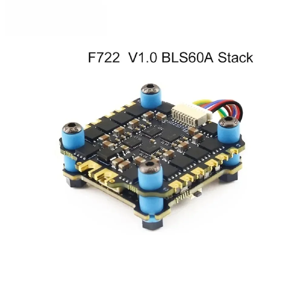AvaCoreFor SoloGood F722 Flight Controller V1.0 BLHeli_S 60A 30.530.5mm Flight Stack Suitable For FPV X8 Drone