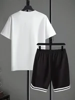 The best-selling youth set for Summer 2025 featuring letter prints is a vibrant and fashionable streetwear 4