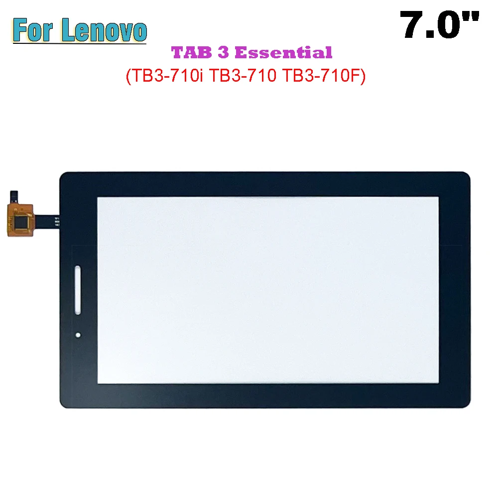 

For Lenovo TAB 3 Essential 7.0" 710F Tab3 TB3-710i TB3-710 TB3-710F Touch Screen + OCA LCD Front Glass Panel Replacement parts