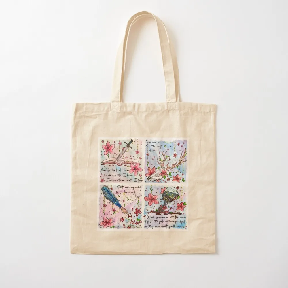 Blossom Fairy Lights Series Ruin Edition Inspired by The Amazing Devil Tote Bag Lady bag Shopper handbag hand bag