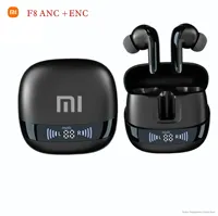 Xiaomi F8 Wireless Bluetooth Earphones with Intelligent Noise Reduction and Long Range LED Dynamic Display Screen Earphones
