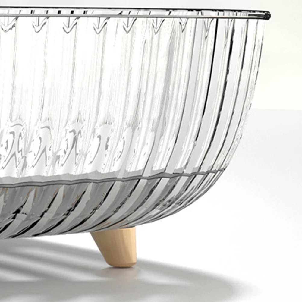 

Double Layer Drain Tray Home Light Luxury Fruits Draining Plate Kitchen Storage Plate Multipurpose Tea Set Serving Tray