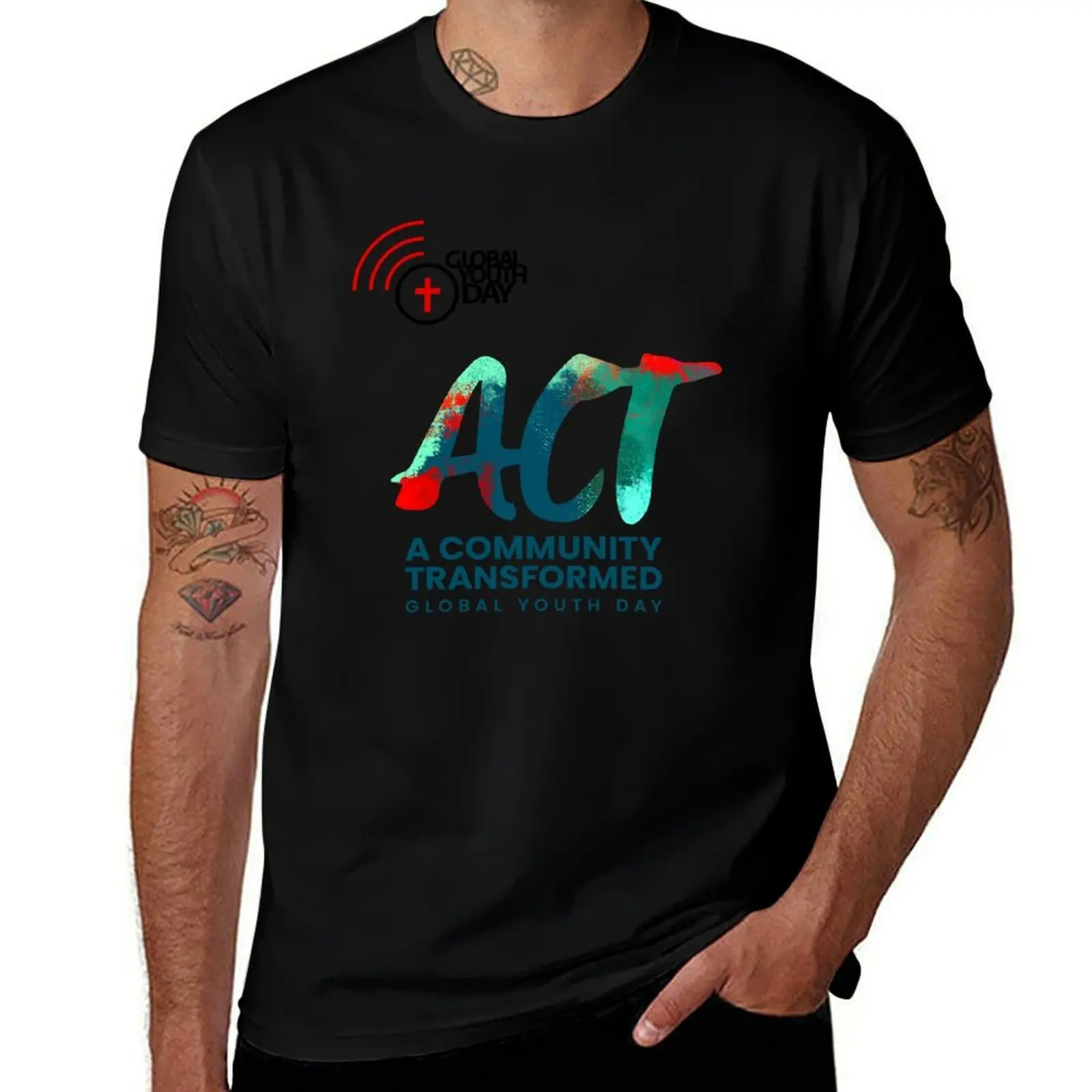 GYD A Community Transformed ACT GYD 2025 Global Youth Day GYD25 A Community Transformed T-Shirt