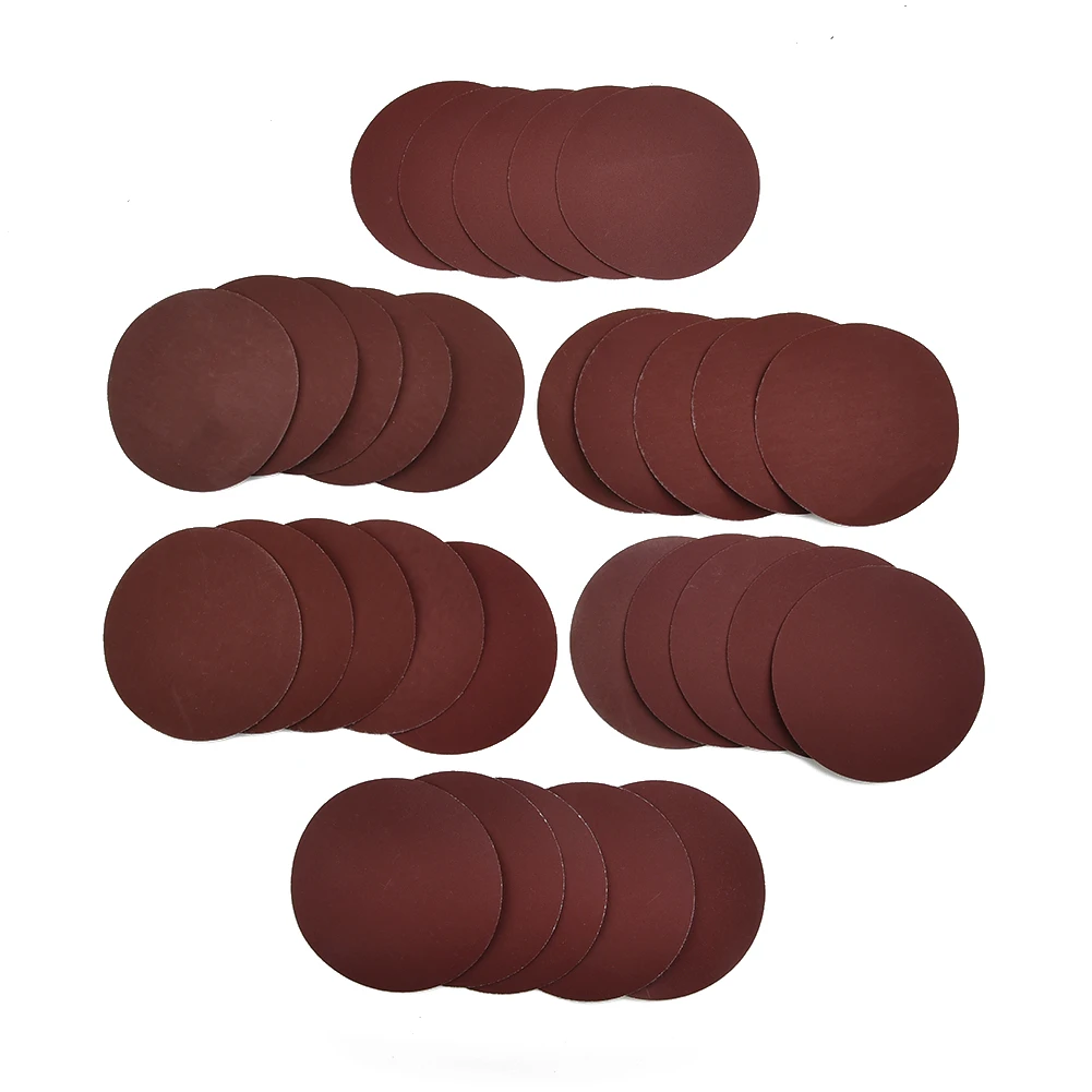 

30pcs Sander Pads 4 Inch 100mm with Variety of Grits 320 400 600 800 1000 1500 for Different Sanding Applications