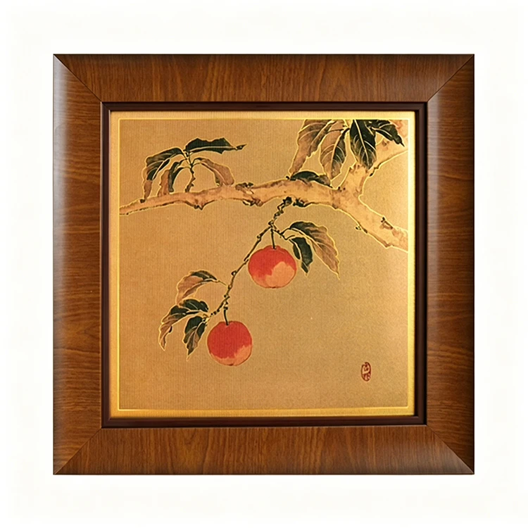 %S_ Factory Wholesale Copper Engraving Wall Art Vintage Oriental Style Luxury Home Decor for Living Room Bedroom Hotel Custom