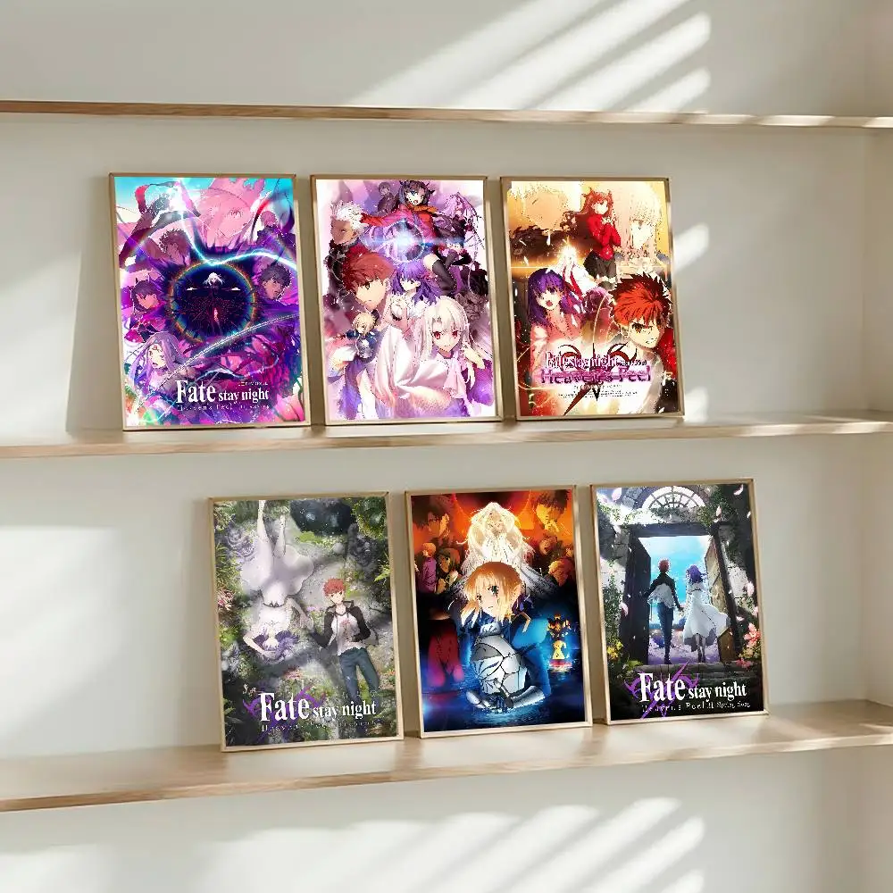 Anime F-Fate Stay Night Gift Frameless Poster Personalized Gift For Lovers Customizable Decorative Home Decor