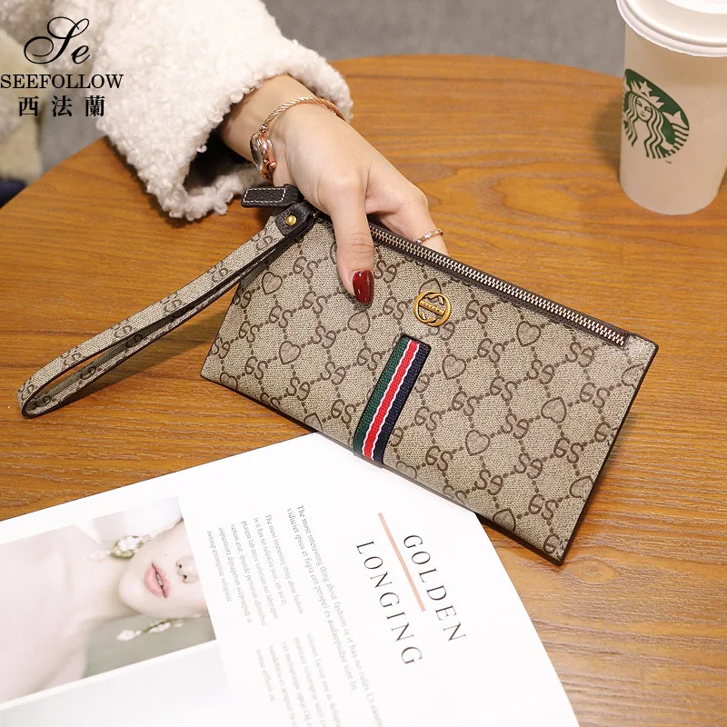 Wallet for Women New Fashion Purse for Lady Casual Handbag Credit Card Organizer iPhone Case Cellphone Holder