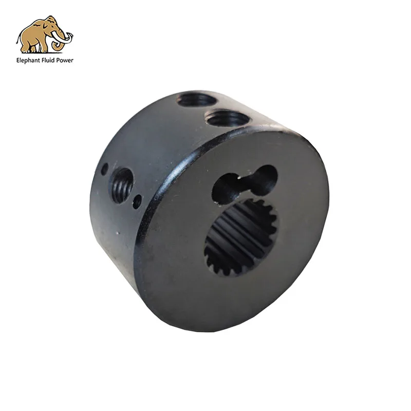 High quality Excavator Hydraulic Pump parts Rubber Coupling Spline 43# 14cm 3 hole 17T 85*32*27*45