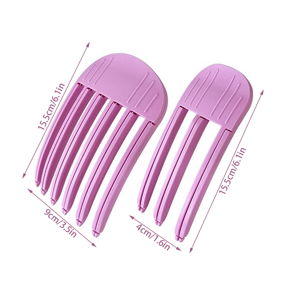 Bigodini per capelli corti Clip di radice di capelli in plastica portatile Instants Clip volumizzanti per capelli per le donne strumento per lo Styling dei capelli