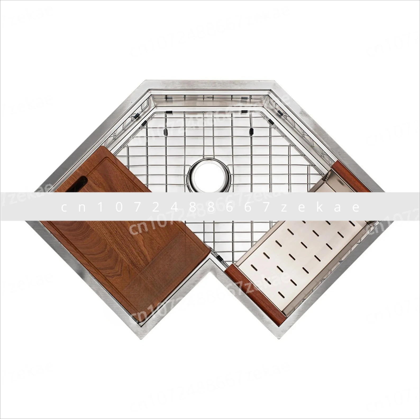 

Kitchen Sink Gold Finish 16 Stainless Steel Modern 30 Inch Satin Brush Kitchen Installation Corner Sink Workstation Corner