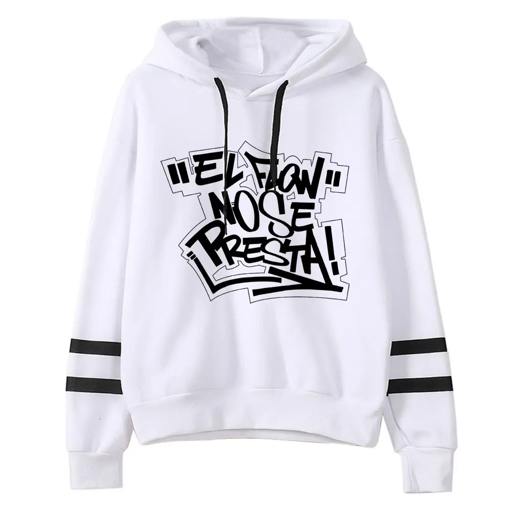 Nicki Nicole El Flow No Se Presta Merch Pullover Hoodies Cosplay Women Men HipHop Streetwear Sweatshirts