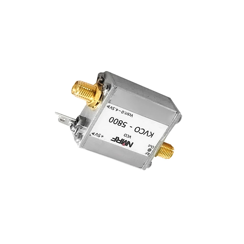 KVCO-5800 5.8GHz RF Microwave Voltage Controlled Oscillator VCO Sweep Signal Source Signal Generator with Aluminium Alloy Case