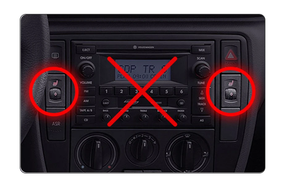 Junsun Autoradio für VW Passat B5 2000 2002 2003 2004 2005 CarPlay Android Auto FM RDS DSP BT GPS Navi SWC HD IPS Touchscreen Plug & Play Multimedia-Player Freisprecheinrichtung Original-Autostil-Haupteinheit – Detail 2