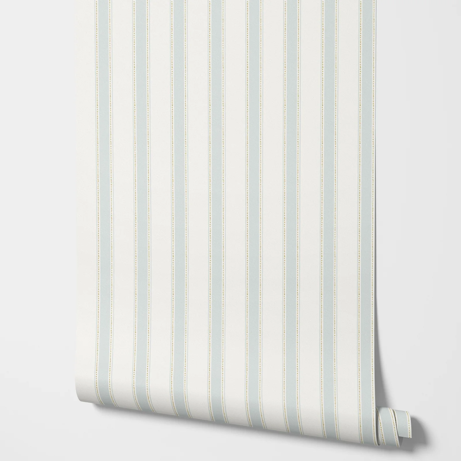 Gustav Light Blue Peel and Stick Wallpaper,Geometric Strip Pattern Wall Papers For Home Decoration Wall Art,Self-adhesive,50*300