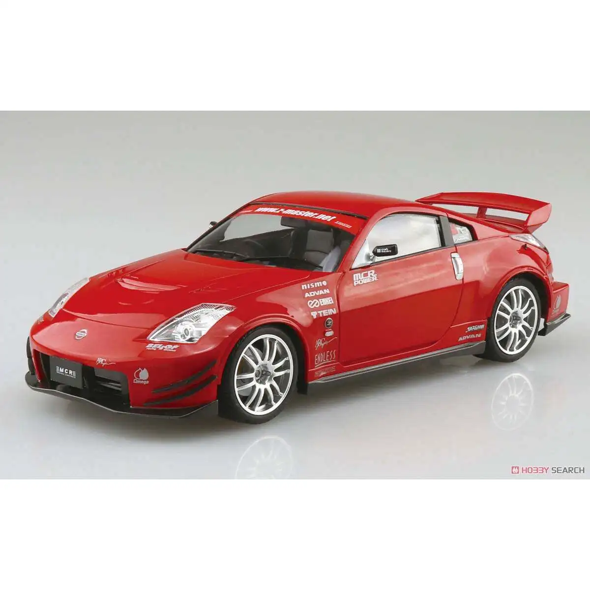 Prefabricated assembly model Aoshima-06910 1/24 MCR Z33 Fairlady Z 2005 car model kit