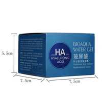 BIOAQUA acide hyaluronique crème hydratante pour le visage crème pour le visage au collagène améliorer le raffermissant éclaircissant Essence soins de la peau 50g 6