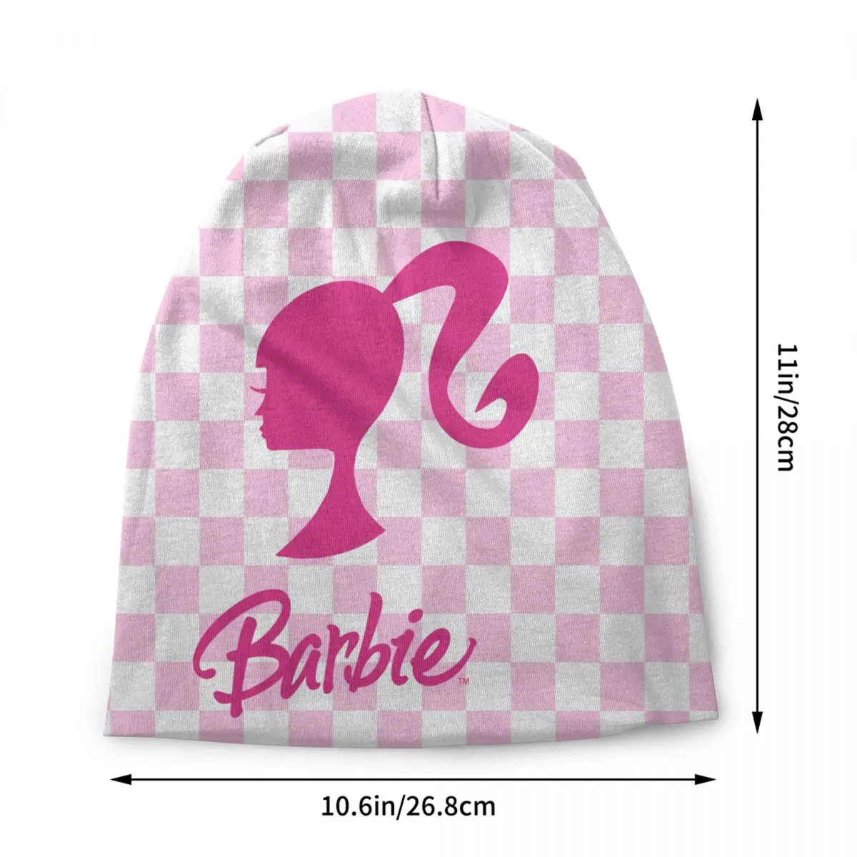 Custom Barbie Logo Skullies Beanies Caps Cool Winter Warm Women Men Knitting Hat Adult Unisex Girl Bonnet Hats