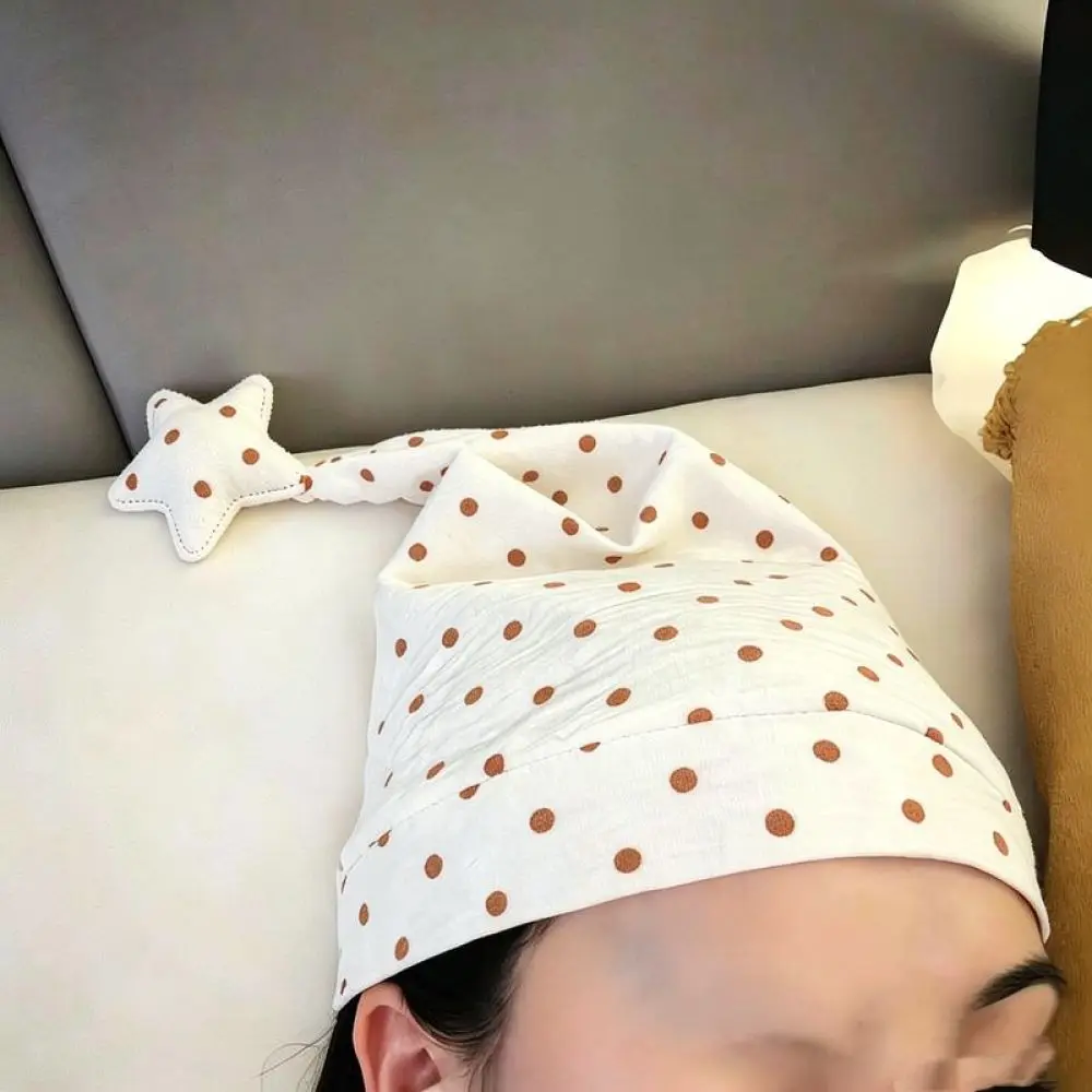Soft Breathable Sleeping Bonnet Women Night Head Wrap Adjustable Maternity Hat Comfortable Sleep Cap For Daily Wear