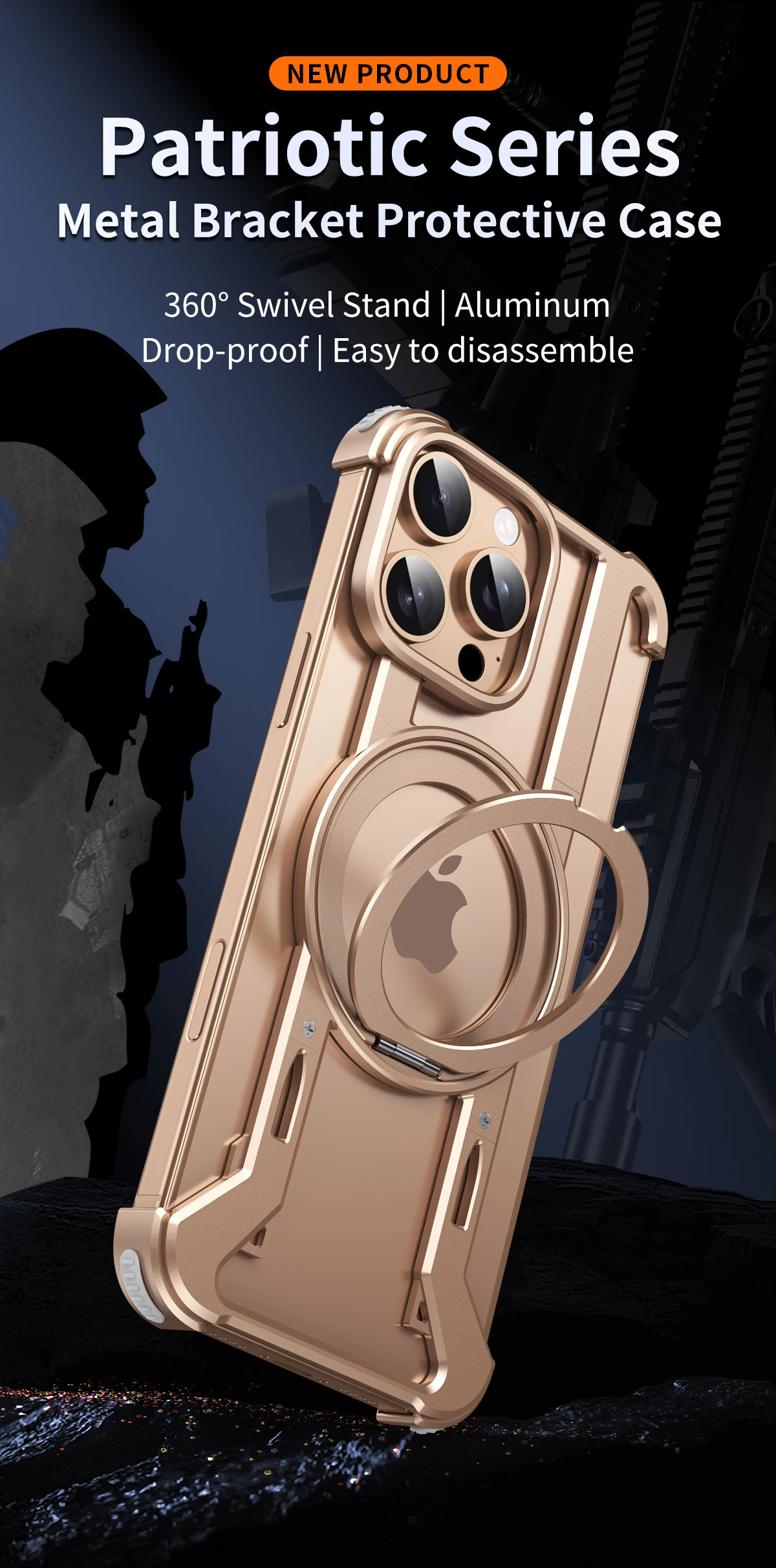 

Магнитный металлический защелкивающийся чехол для телефона Iphone 14 15 16 Pro Max без границы, геометрическая подставка-держатель, чехол для телефона IPHON 16 Pro max