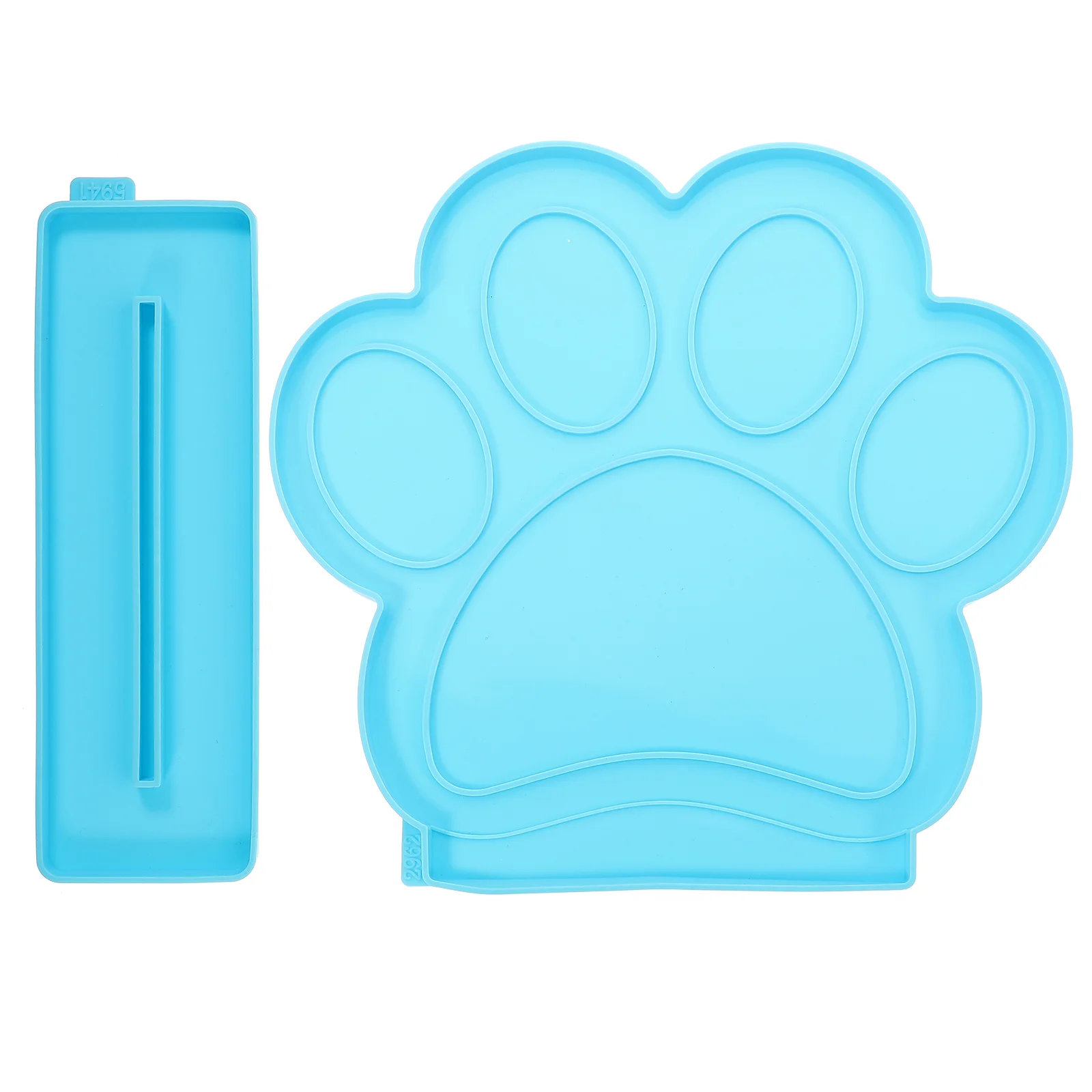 

1 Set of Dog Paw Silicone Mold Silicone Photo Frame Mold Dog Paw Shaped Mold Picture DIY Mold silicone epoxy molds