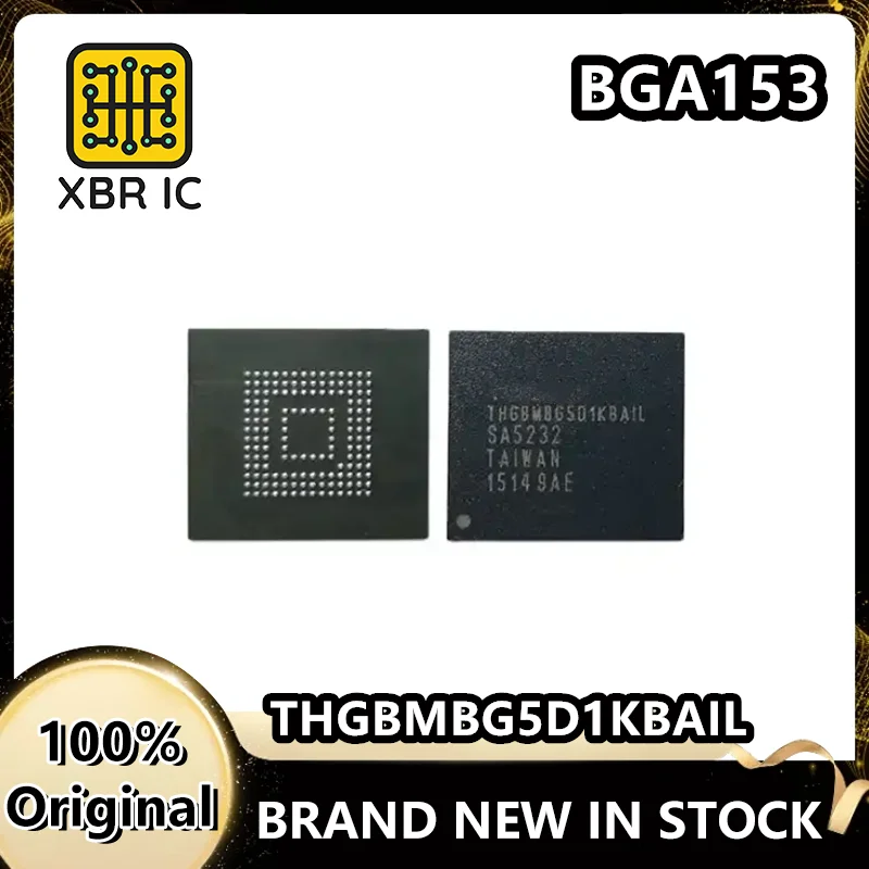 (5/20 pieces) THGBMBG5D1KBAIL THGBMBG5D1 BGA153 ball 4GB font hard disk IC storage original authentic