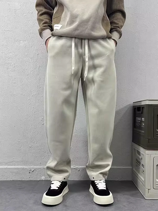 

plus Size 300 Pou American Casual Sweatpants Loose Straight Leg Spor Harlan Pants for Men And Women Spring Autumn Sle