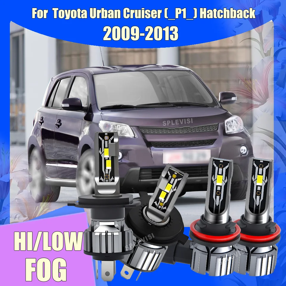 Heat-Resistant Headlight Fog Two-Year Warranty 9003 H9 For Toyota Urban Cruiser (_P1_) Hatchback 2009 2010 2011 2012 2013