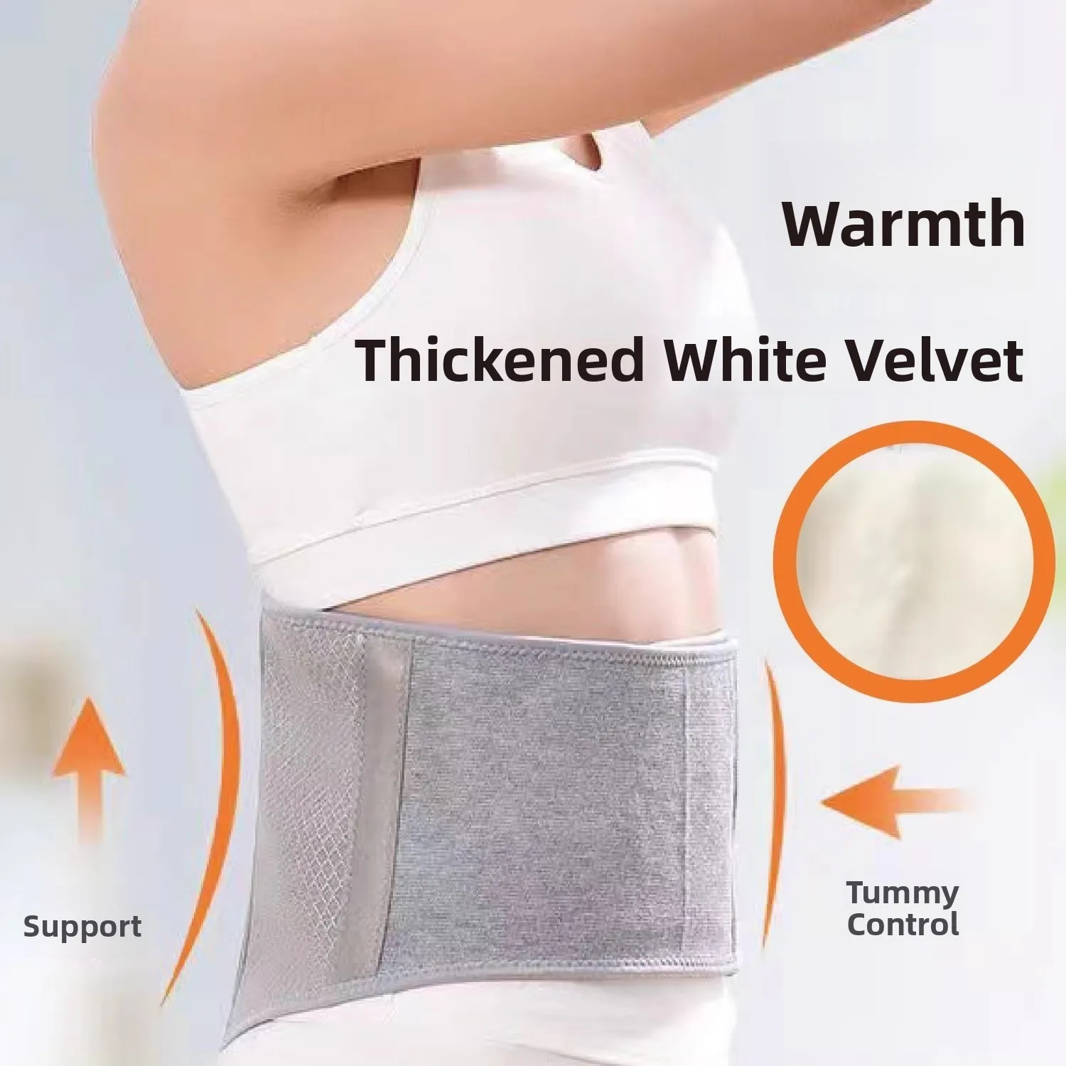 

Warm Belly Band for Men And Women ly Winter Protection against Cold Prevents Stoh Problems Adult Waist Support