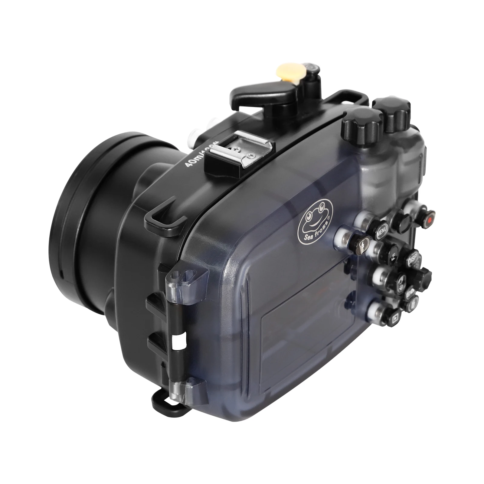 40m Wasserdichter Professioneller Kunststoff-Wasserschutzkoffer Kompatibel mit Sony A6000 mit 67mm Gewindeanschluss – Detail 4