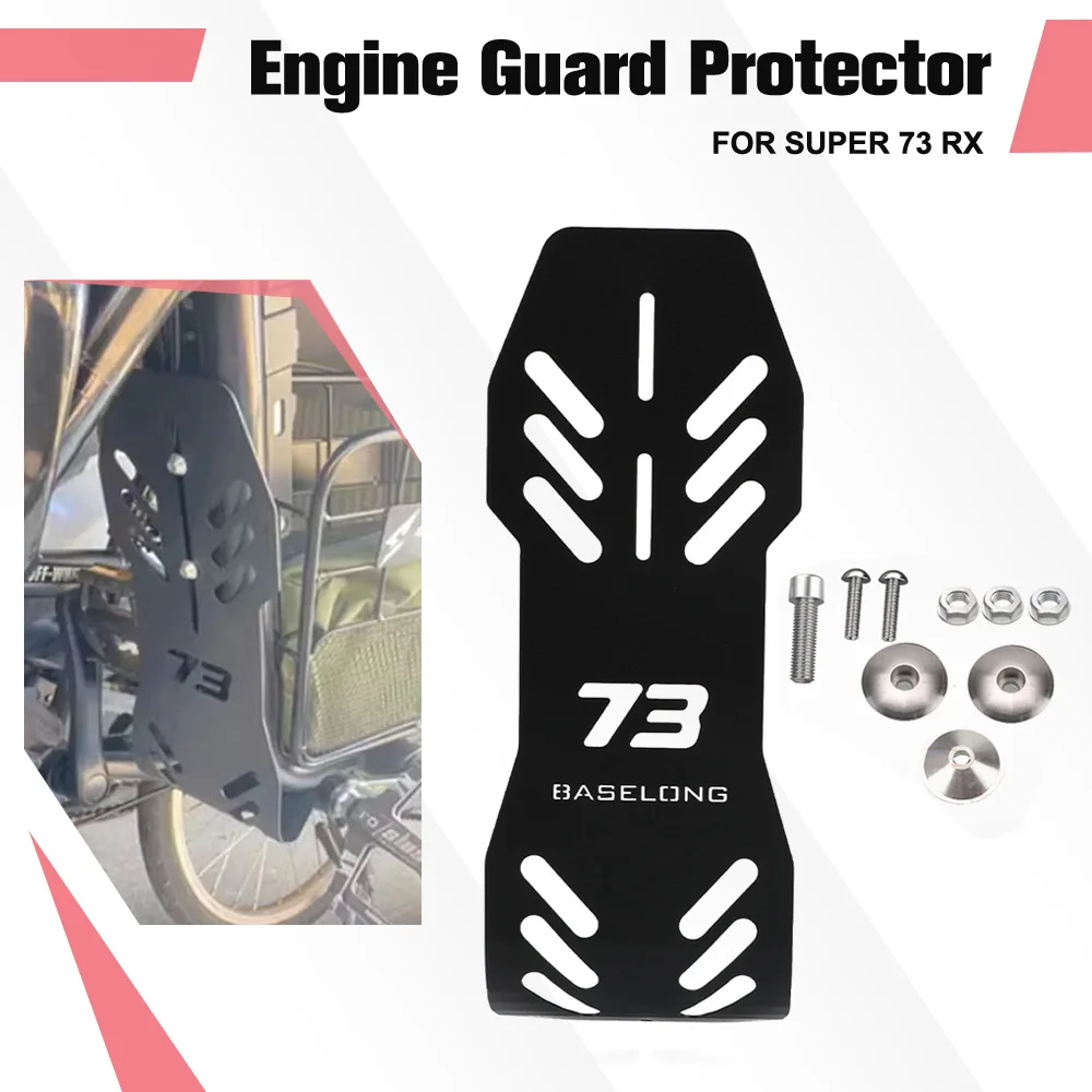 For Super 73 Super73 RX 73RX New Motorcycle Middle Widening Middle Fender Cover Back Mudguard Splash Guard Frame Protection Kit