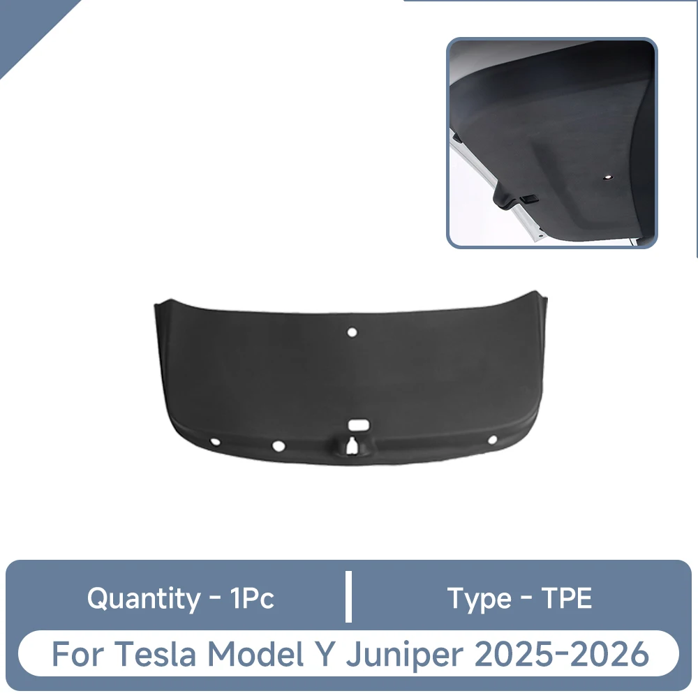 Für Tesla Model Y Juniper Zubehör TPE Türschwellenschutz Kofferraum-Heckklappe Seitenwand Schutzfolien für die Mittelkonsole – Detail 25