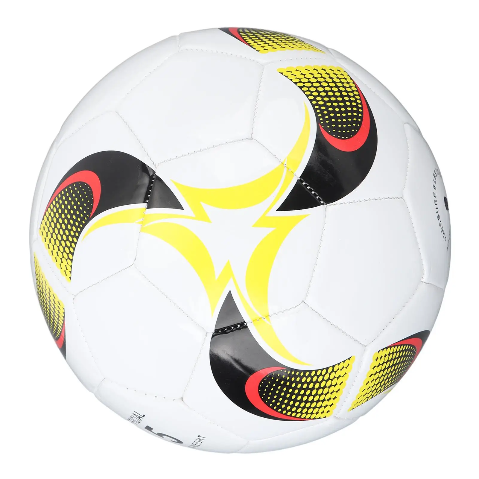 Teen Size 5 Soccer Ball for Training with Corn Pattern, Stable PVC, Wear Resistant - Ideal for exams