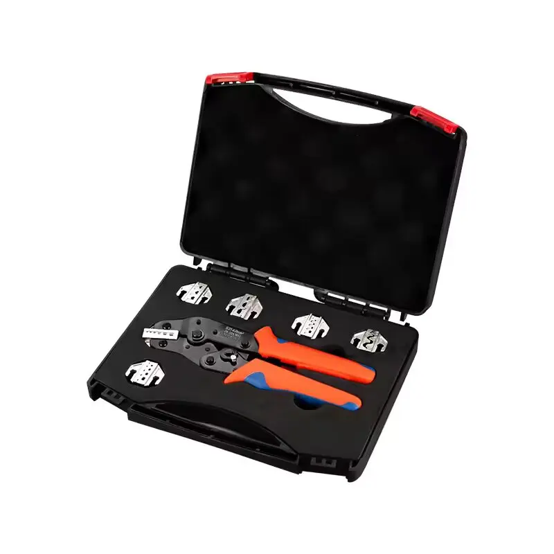 

﻿ Набор обжимных клещей SN-58B: Комплект инструментов для обжима проводов, трубчатых изоляционных наконечников и электрических многофункциональных зажимов