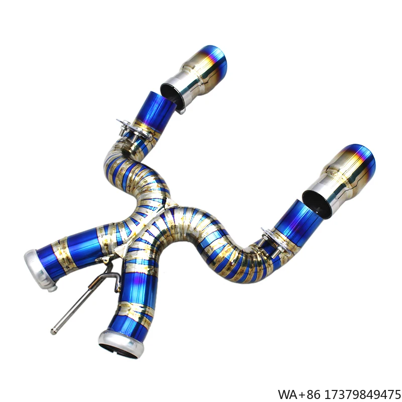 

YK Catback Exhaust System for Mclaren 650S/625C Spider/Coupe 3.8T 2014+ Titanium No Valved Exhaust Pipe Muffler