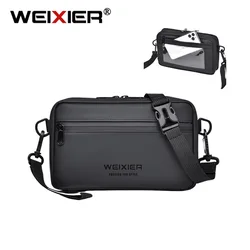 WEIXIER New Men Crossbody Sports Shoulder Bags Oxford Cloth Man Women Fashion Outdoor Sports Cycling Water Proof Cell Phone Bag