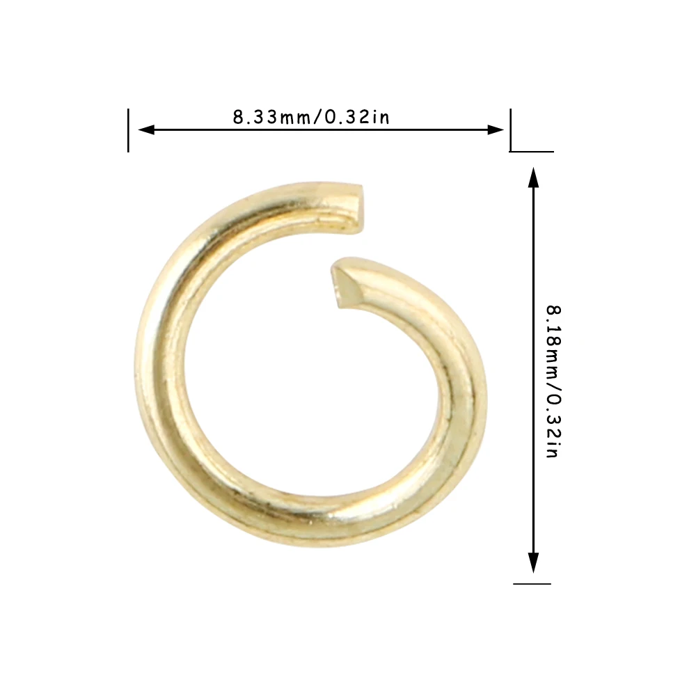 20 قطعة مفتاح سلسلة مفاتيح 25 مللي متر سلك مسطح مستدير حلقة مفتوحة حلقات المفاتيح المعدنية DIY بها بنفسك لعبة مجوهرات قلادة صنع #3