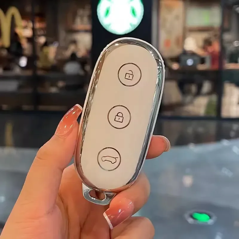 

New TPU Car Remote Key Case Cover Shell for LiXiang L7 L8 L9 2021 2022 2023 2024 Protector Auto Key Fob Car Accessories