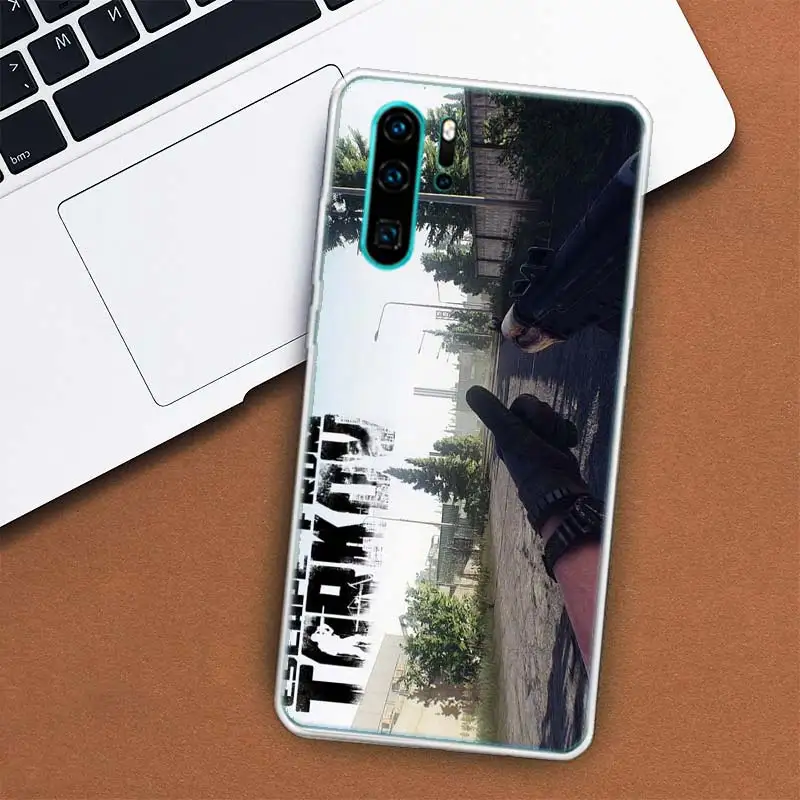 Escape From Tarkov Phone Case For Huawei Mate 40 Pro 30 20 Lite 10 Huawei P30 Lite P50 Pro P40 P20 P10 Cover Coque