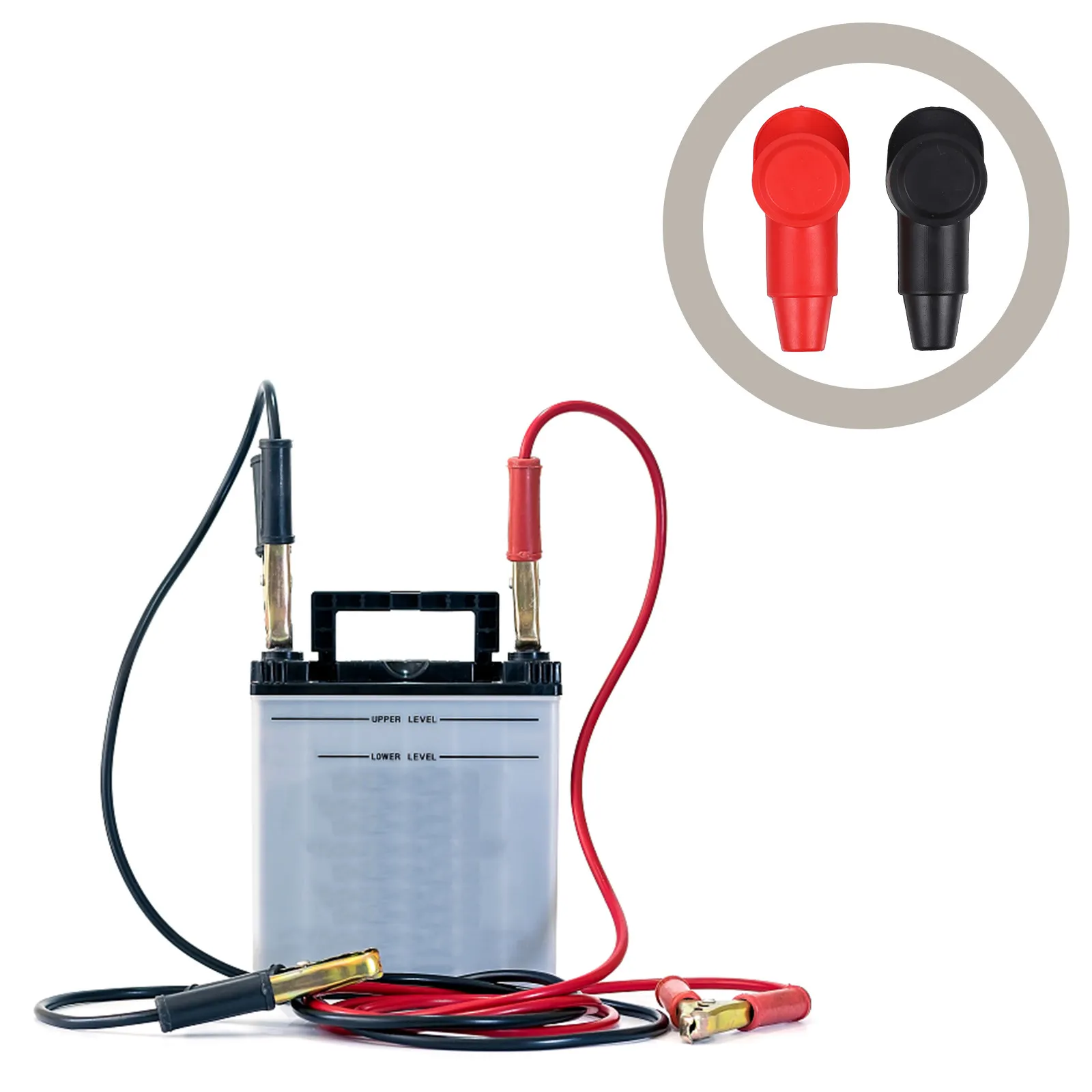 

4Pcs Battery Terminal Protector Insulated Soft PVC Covers Battery Cable Terminal Protective Kit for Car Boat Rv Marine