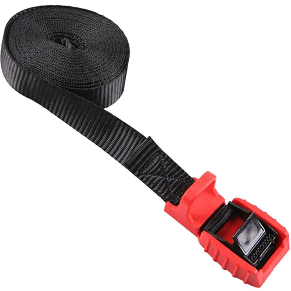

1pc Convenient Fixed Strap Rope Sturdy Truck Bundle Goods Heavy Duty Binding 15ft Adjustable Thickened Ropes Polyester Car Roof