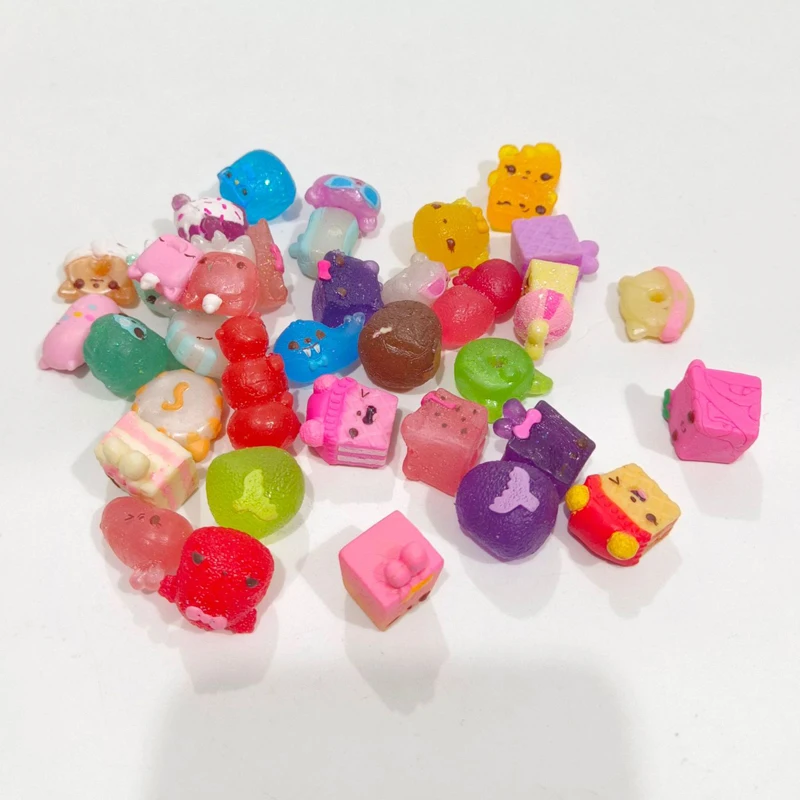 Anime 3D Rare Shop Game Market Gadget Figuren Kawaii Niedliche Regenbogenfarben Süßigkeiten-Lebensmittelmodell Sammlerstück Spielzeug Geschenk für Fans – Detail 5