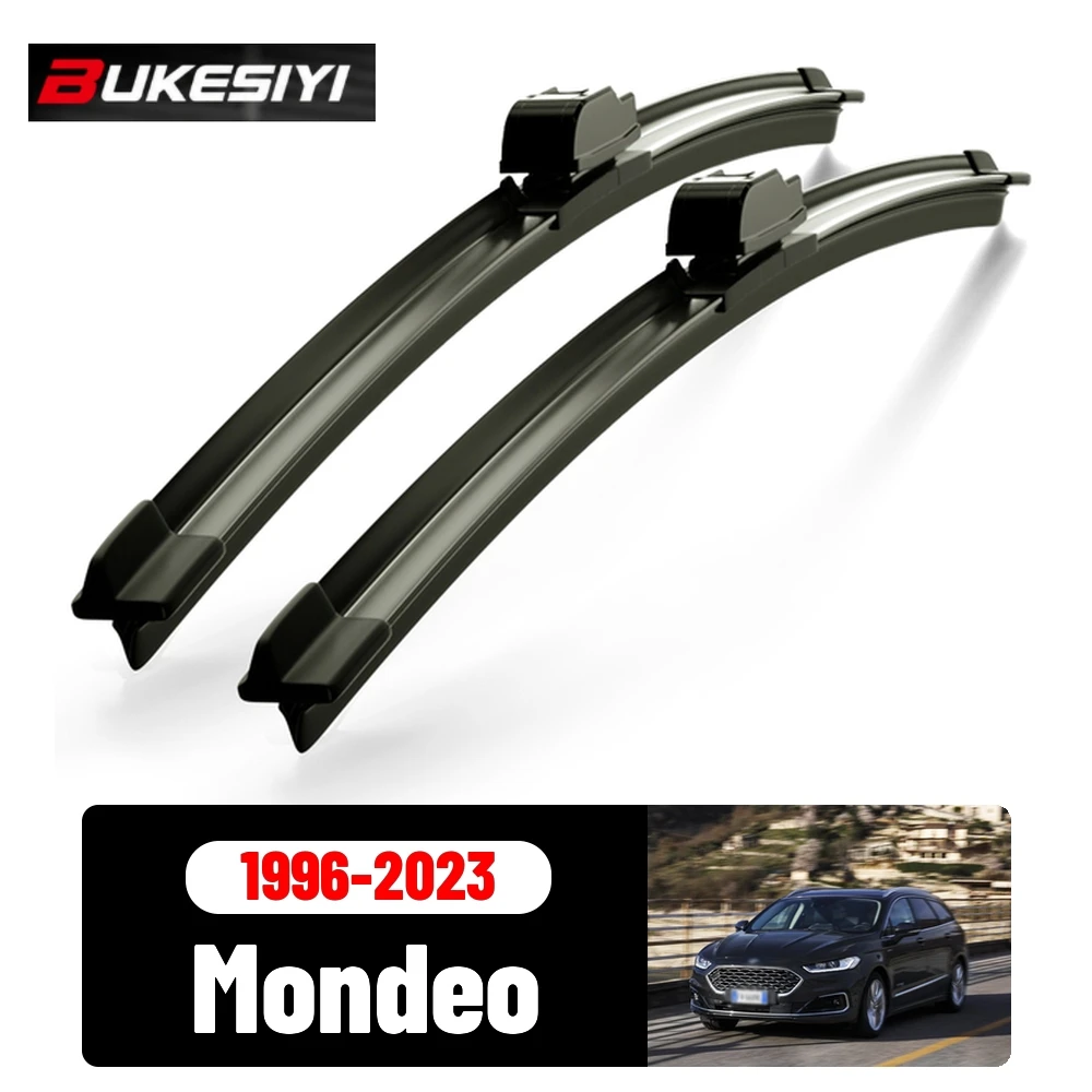 2PCS Front Wiper For Ford Mondeo 1996-2023 Silent Durable High Quality Windshield Wiper Blades Accessories 2008 2010 2012 2022