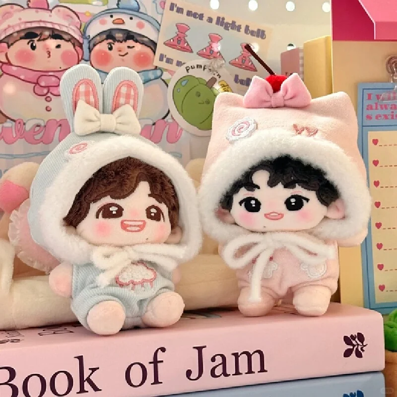 Suitable for 10cm baby clothes. Cloud-like Xiaomi cotton doll clothes. Replacement set. Cute plush. Super cute. In stock. No att